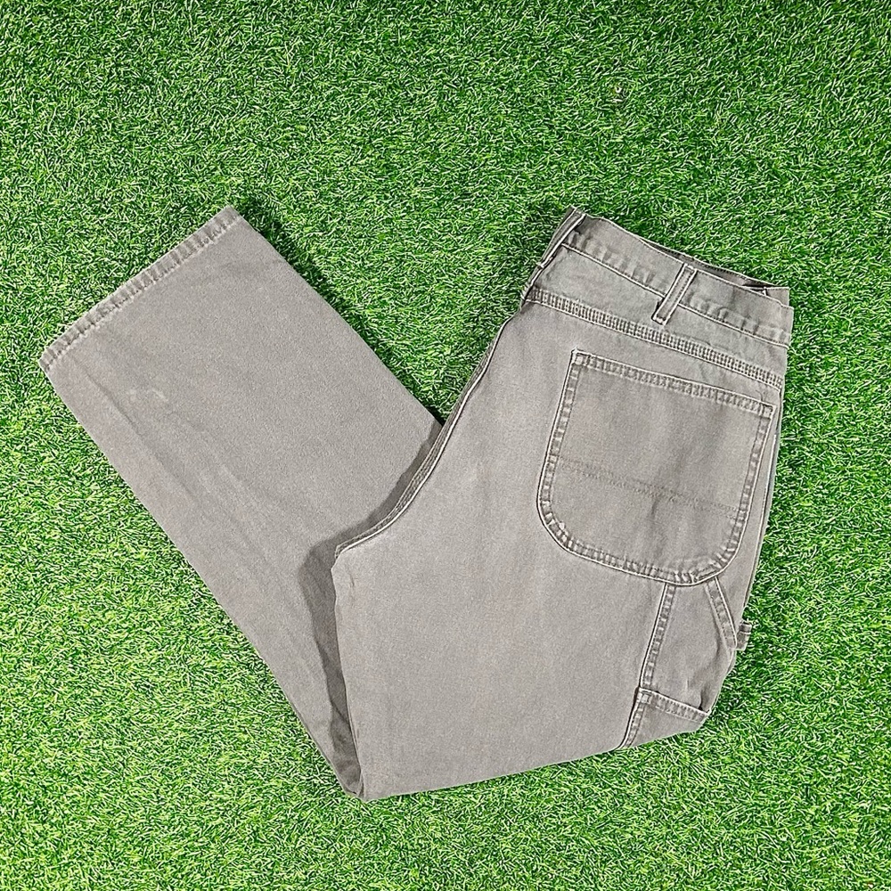Vintage 00’s faded grey carpenter pants